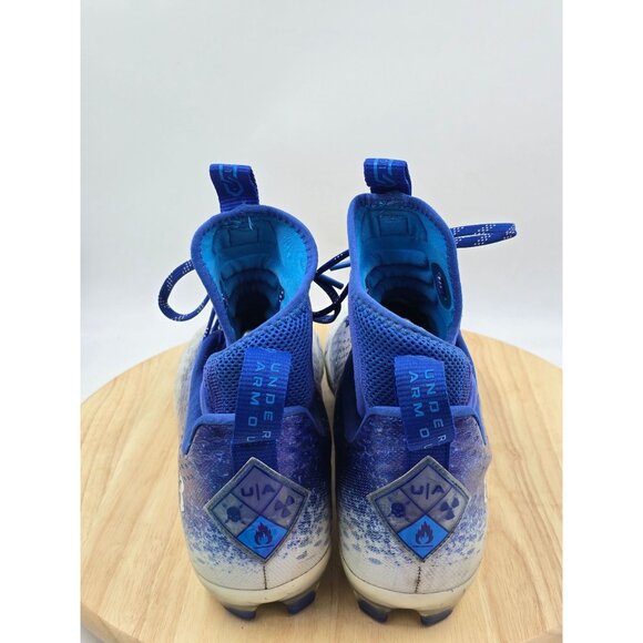 Under Armour Spotlight Lux MC 2.0 Blue Football Cleats 3025082 400 Mens Sz 13.5 main image 5